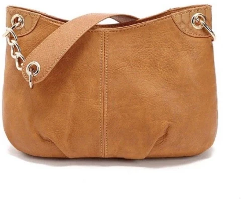 Leather tote bag